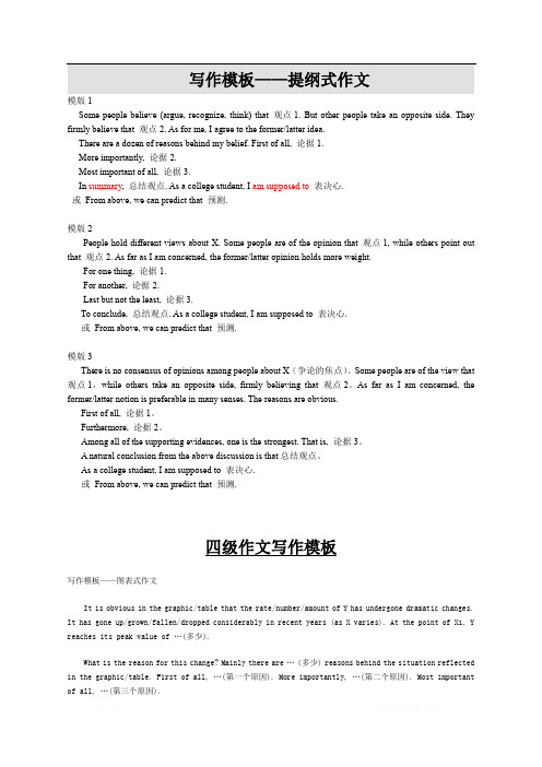 英语作文背诵30天(四级、六级、考研必备)免费下载