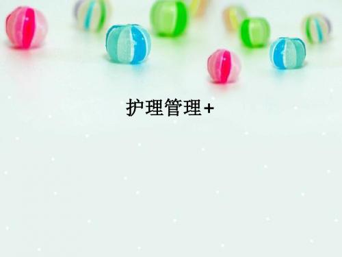 护理管理 PPT课件