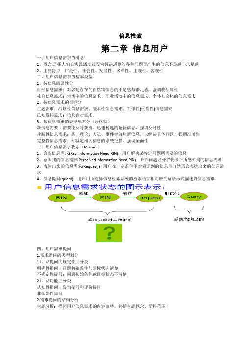 信息检索复习重点1