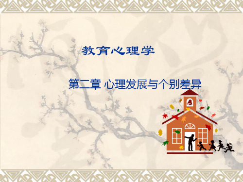 教育心理学心理发展和个别差异