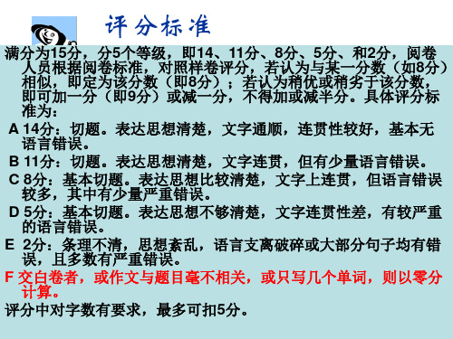 大学英语四级作文——漫画作文
