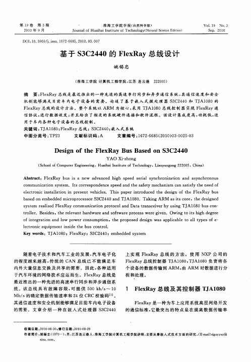 基于S3C2440的FlexRay总线设计