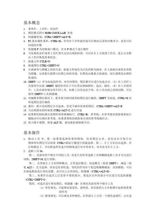 PS第一节课细说