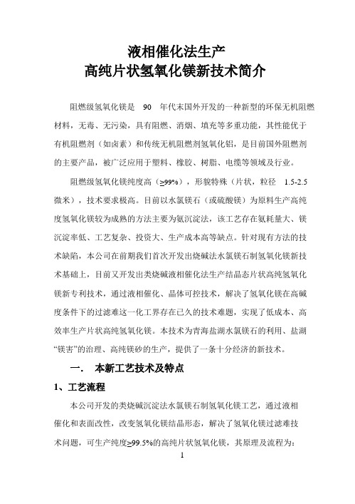 氢氧化镁技术