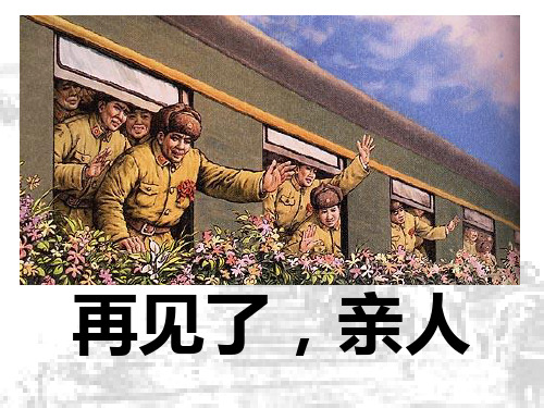 14再见了亲人课件www