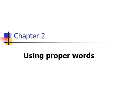 chapter 2.2  words