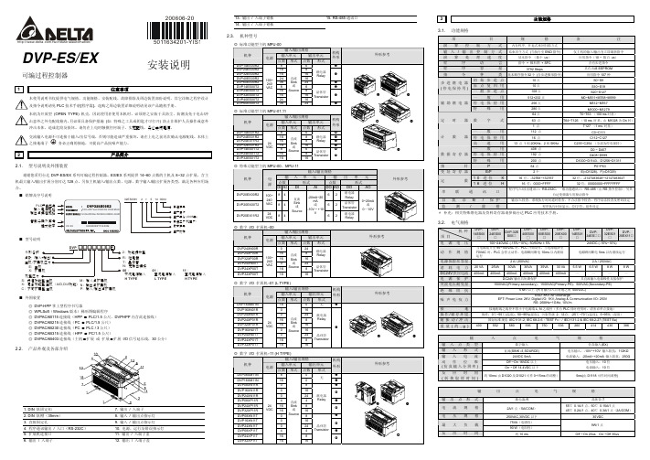 台达PLC-ES系列使用手册