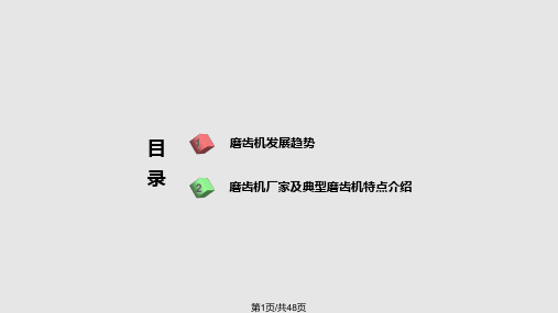 数控磨齿机PPT课件