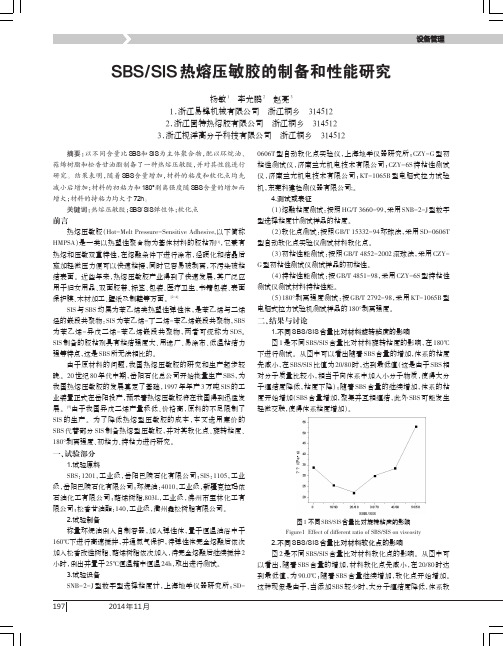SBS的研究
