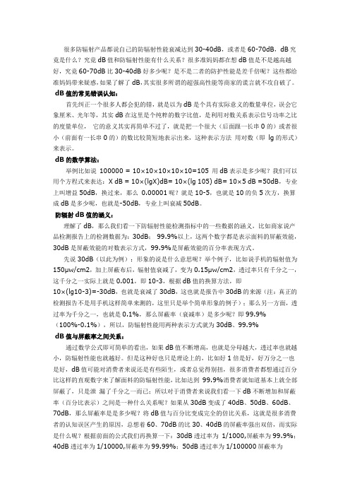 如何判断防辐射服屏蔽强度