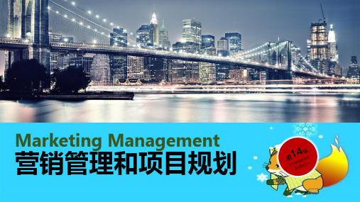 MarketingManagement营销管理和项目规划