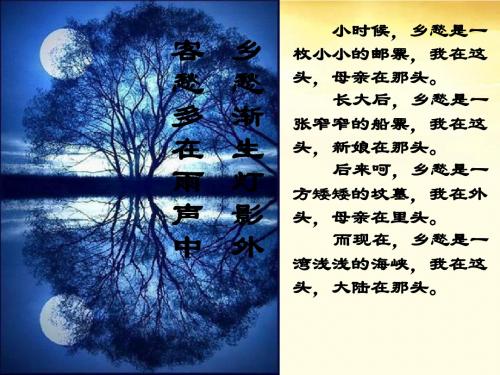 听听那冷雨课件1
