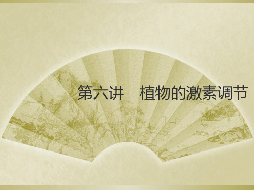 高考生物二轮复习专题突破第六讲 植物的激素调节 (共46张)PPT课件