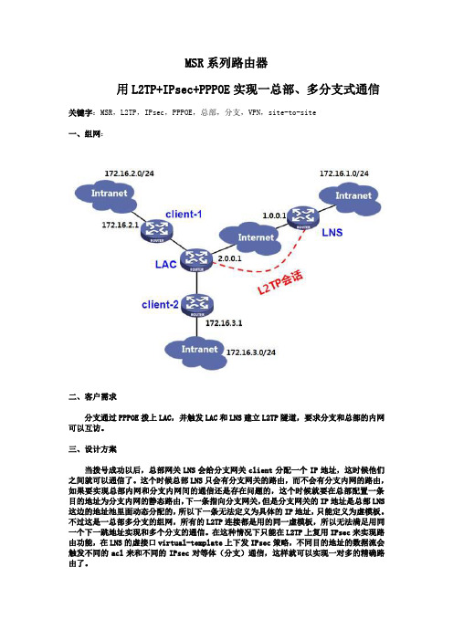ipsec over l2tp