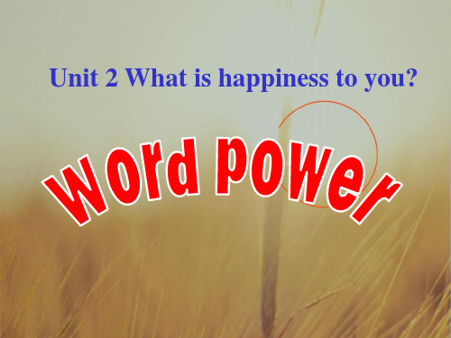 整合高中英语牛津译林版选修6课件：M6U2- power
