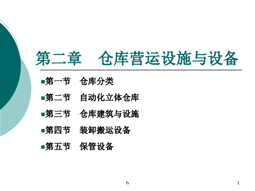 仓库营运设施与设备