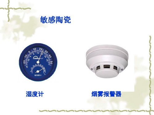 化学功能材料 第六章 敏感陶瓷及生物