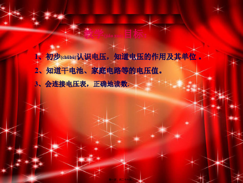 九年级物理全册 第十四章 第五节 测量电压课件
