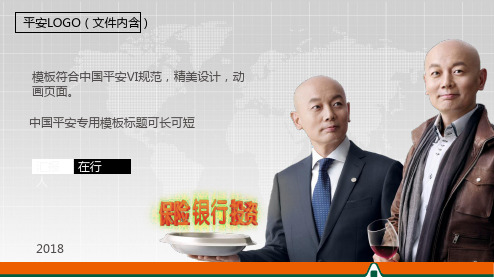 保险工作汇报 PPT模板 (33)