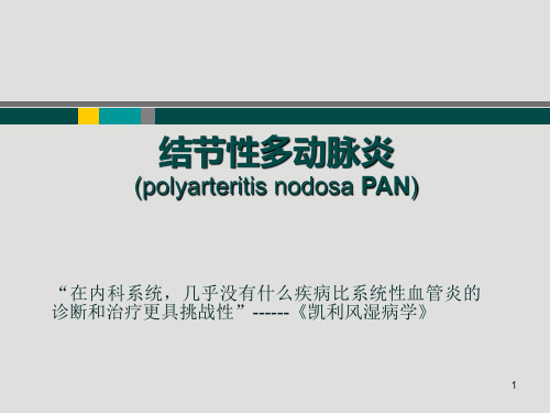 结节性多动脉炎资料