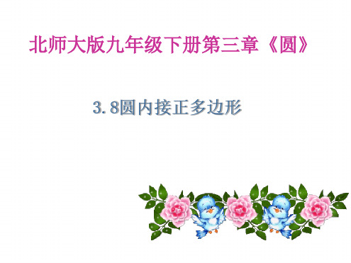 圆内接正多边形 课件 1 北师大版