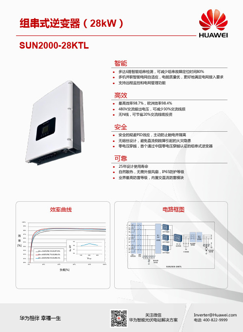 华为SUN2000(28kW)逆变器彩页