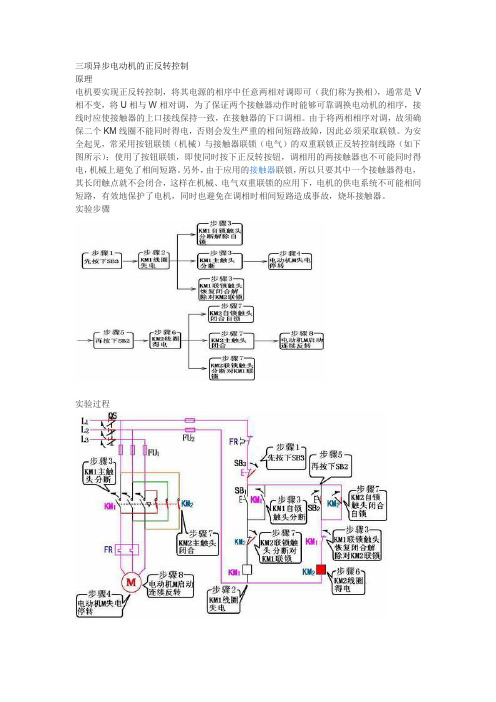 三项异步电动机的正反转控制