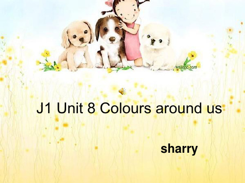 剑桥英语一级上colours  around us