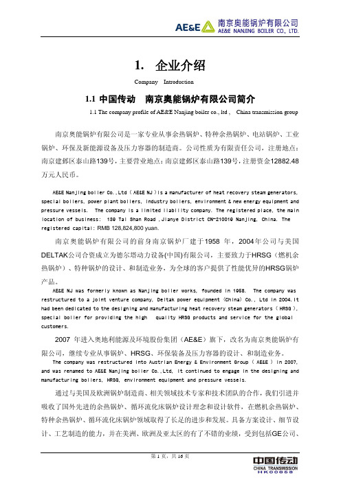 奥能锅炉图片