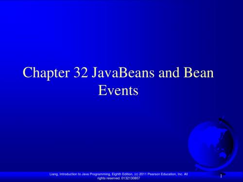 java语言程序设计 进阶篇 原书第八版  课件 PPT(第三十二章)