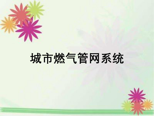 城市燃气管网系统
