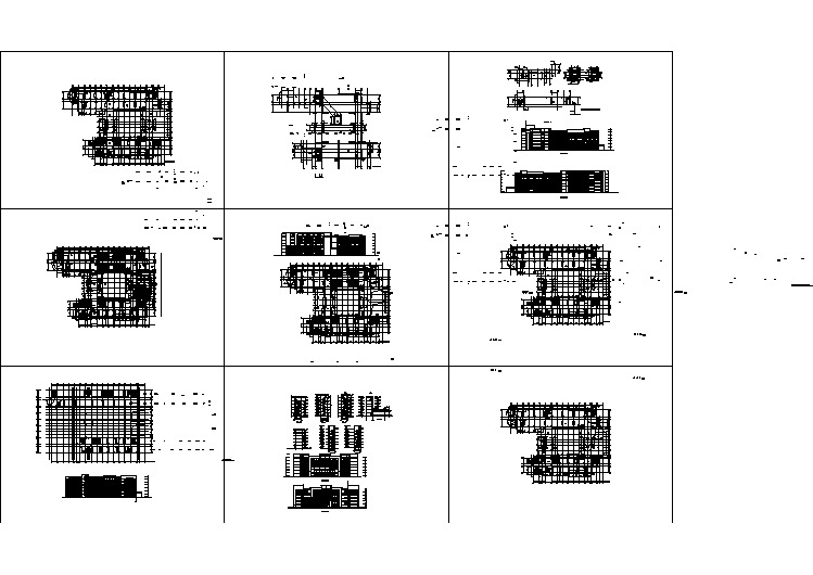 某简洁大学教学楼全套建筑设计施工图