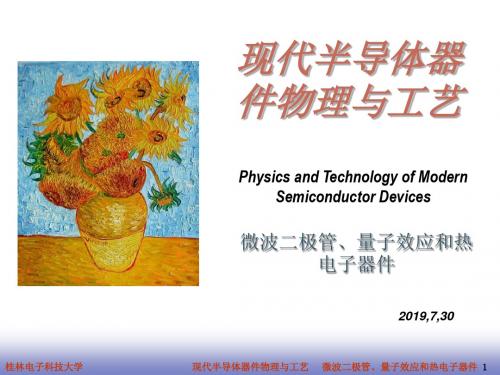 8微波二极管、量子效应和热电子器件-32页PPT精品文档