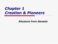 欧洲传统文化Bchapter1