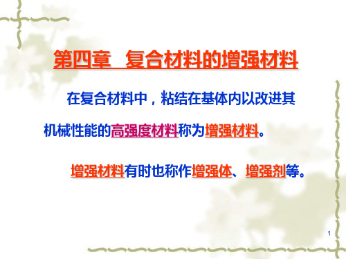 第四章_复合材料增强材料精品文档