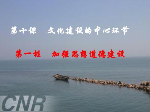 加强思想道德建设优秀PPT课件9 人教课标版