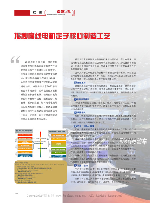 揭秘扁线电机定子核心制造工艺