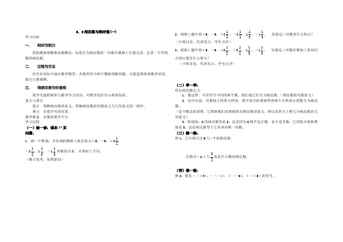 相反数与绝对值