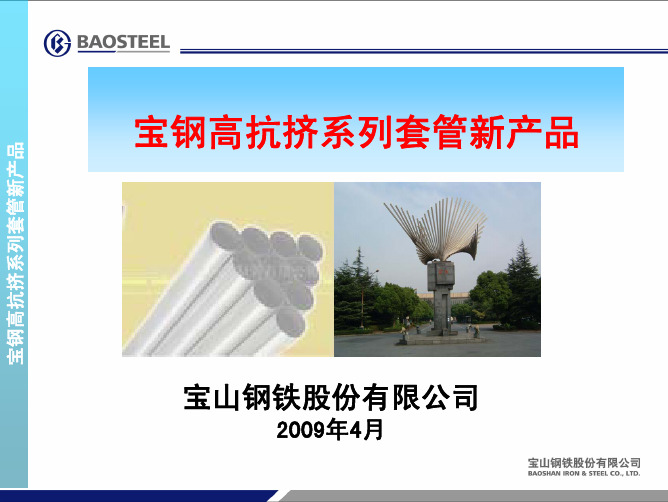 宝钢抗挤系列套管