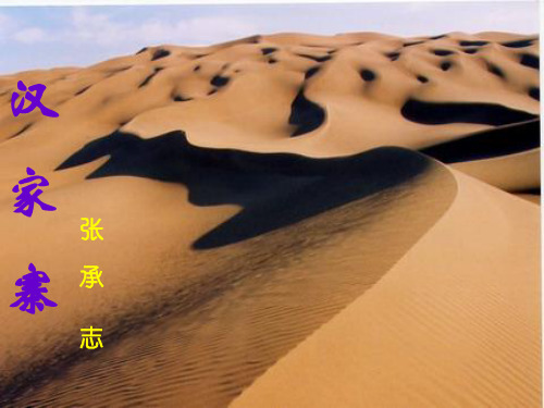 汉家寨3高中语文