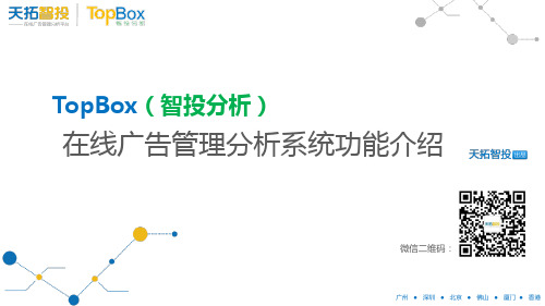 Topbox(智投分析)-在线广告管理分析功能介绍