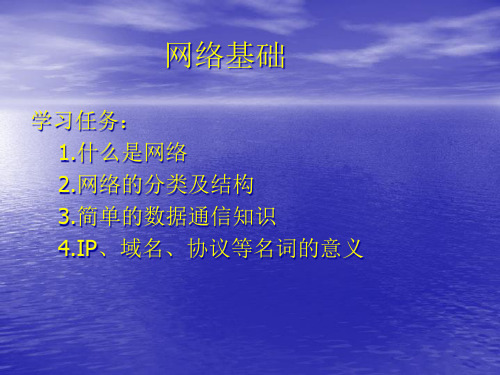 高中网络基础信息技术PPT课件
