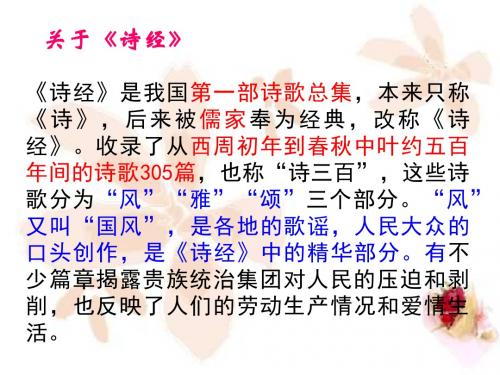 24《诗经》两首
