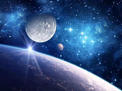 人教版三年级上册美术《星空的联想》课件