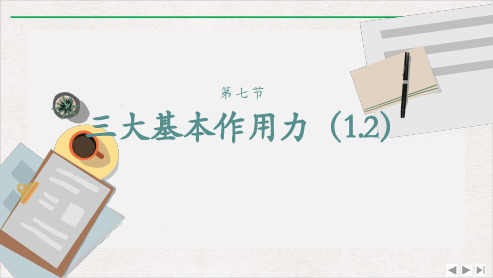 7 三大基本作用力PPT(一)—PPT人教版高中物理初高衔接重难点预习课件