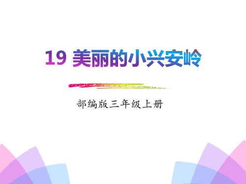 《美丽的小兴安岭》PPT课件下载-完美版