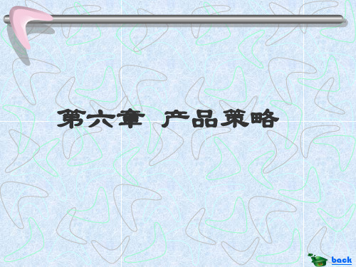 产品策略培训教材(PPT 117页)