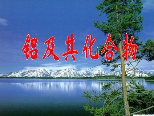 高三一轮复习铝及其化合物ppt课件
