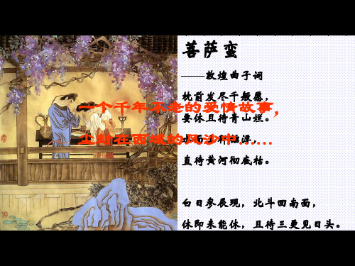 高中语文课文精美课件《道士塔》