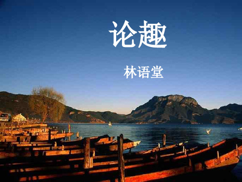 论趣(2019年11月)